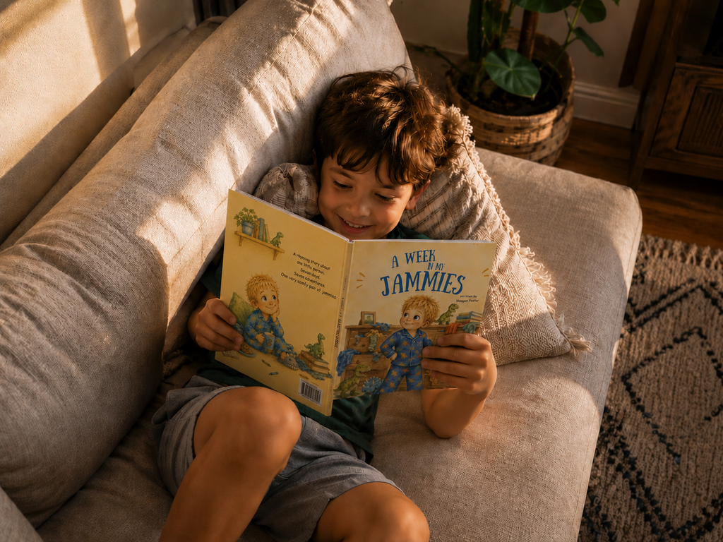 A week in my Jammies - Story Book By Meagan Foster