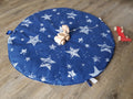 Blue star play mat