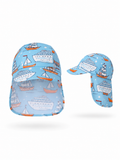Children's Swim Hat - UPF 50+/Sailboat