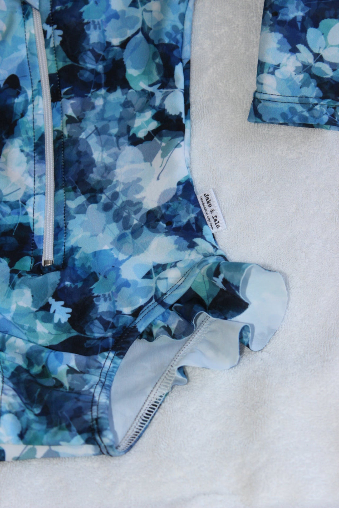 Swimwear Hydrangea print from The Jake and Isla Collection Cape Town