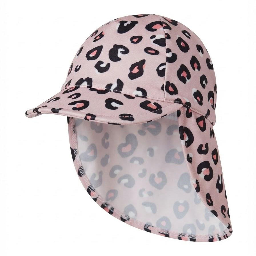 pink leopard print tiger lily swim hat