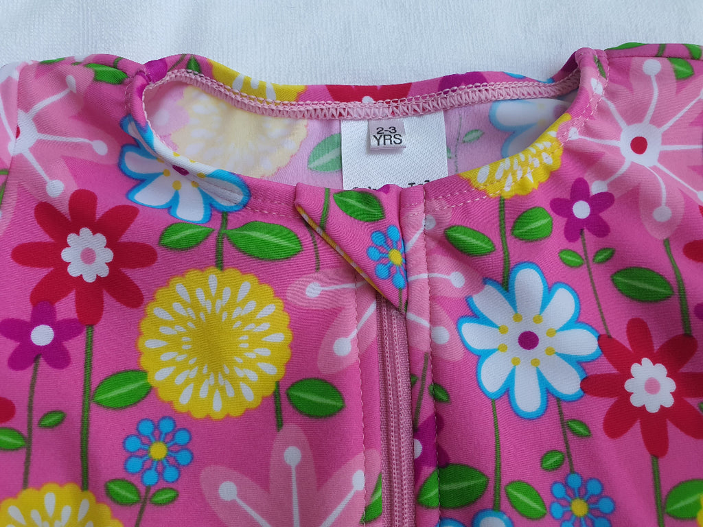 Wild Flower girls swimwear from The Jake and Isla Collection