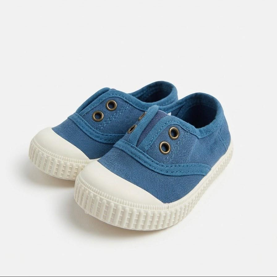 blue pitta patta shoes with jake and isla collab