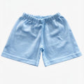 blue shorts jake and isla white background