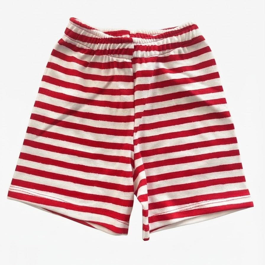 red and white striped shorts  jake and isla