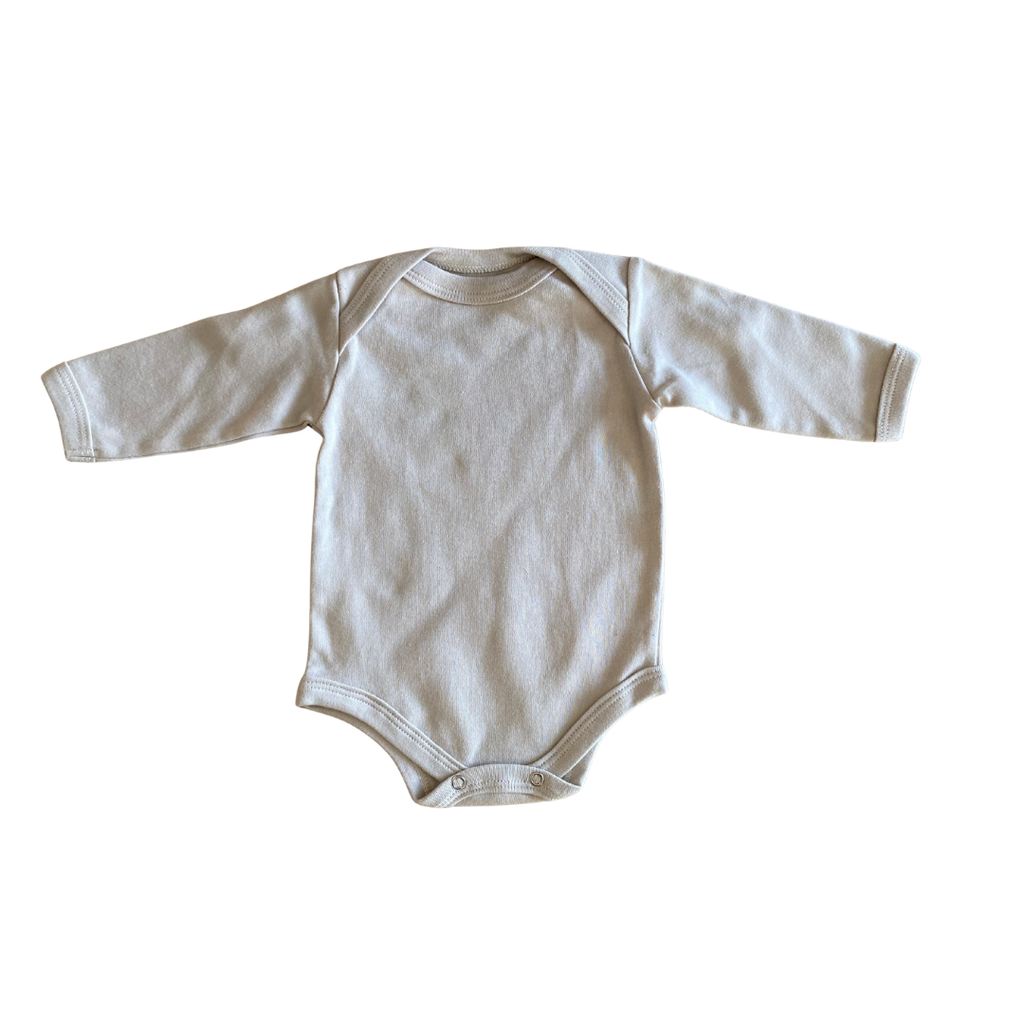 stone envelope neck onesie 
