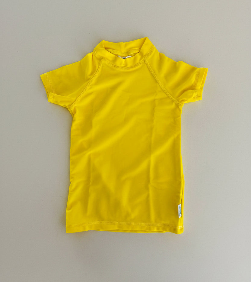 yellow rash vest short sleeved1