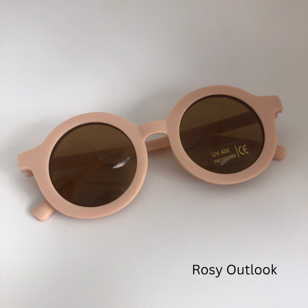 sunglasses on white background 
