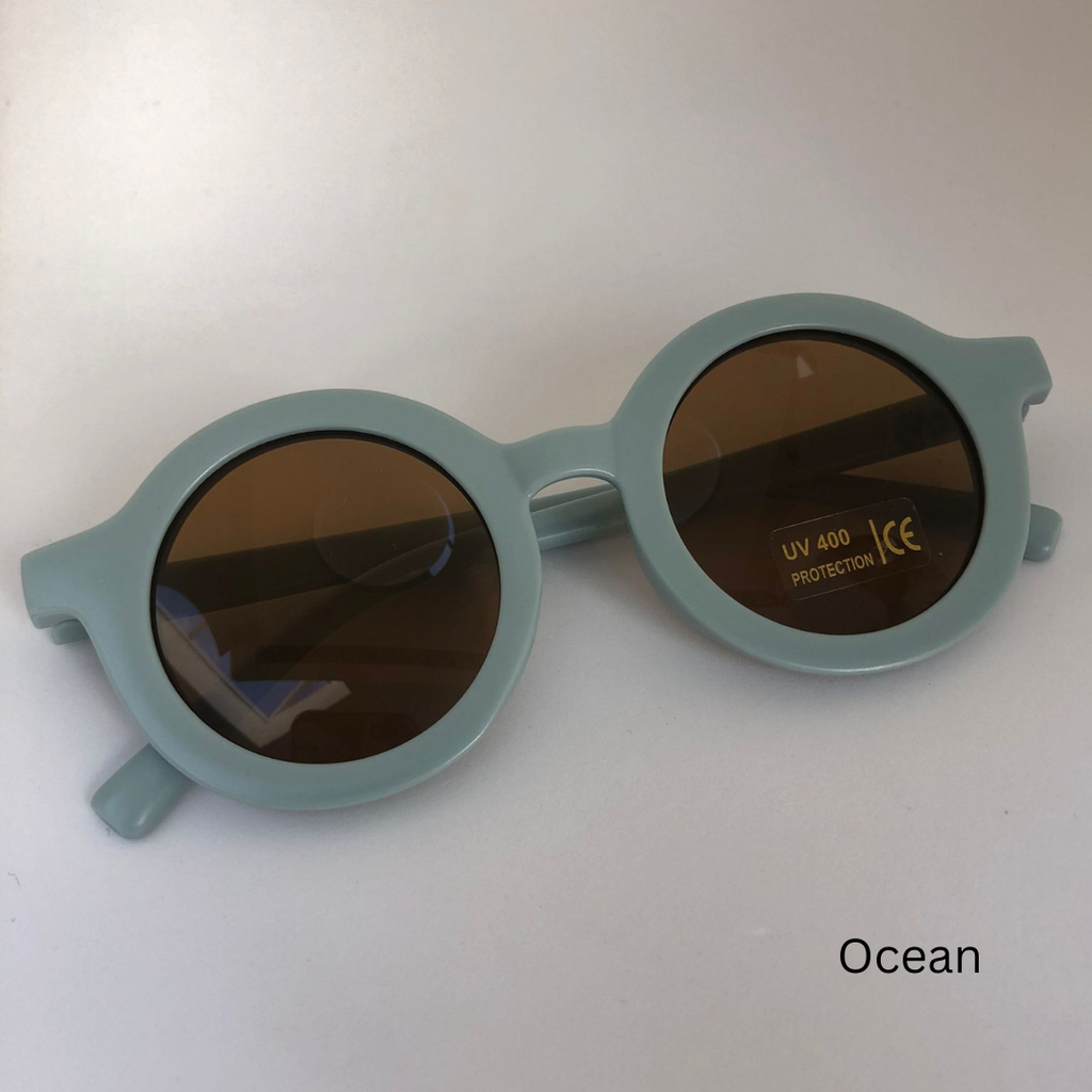 ocean sunglasses on white background