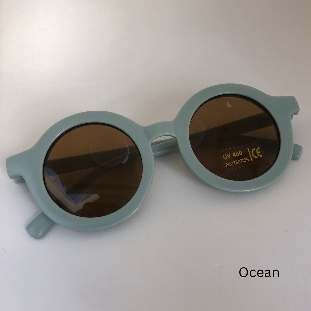 ocean sunglasses on white background